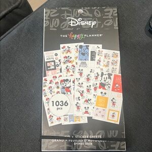 NEW Disney The Happy Planner Mickey Minnie Mouse Stickers Sheets 1036 pieces